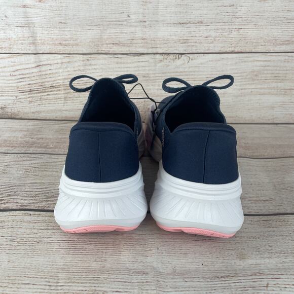 Skechers Edgeride Swift Fit Womens Sz 9 Sneakers Running Shoes Navy Pink - Picture 7 of 11